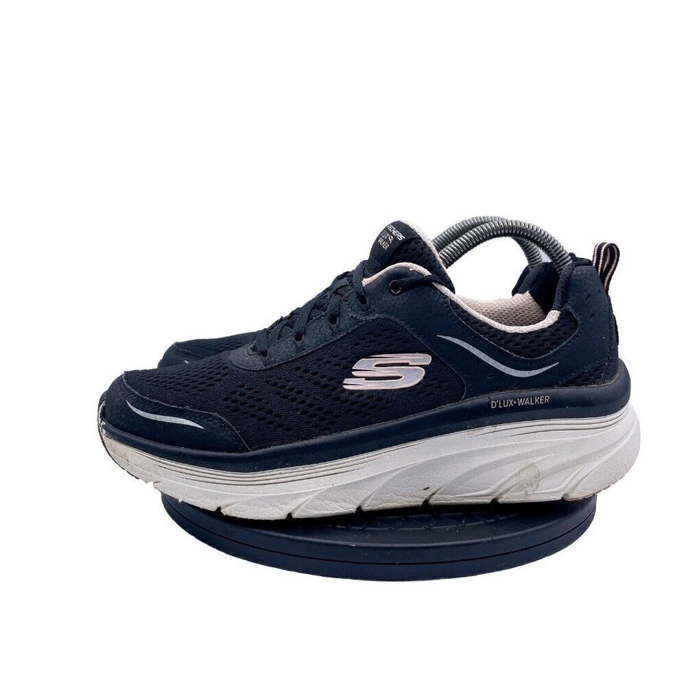 Skechers Womens Sneakers D'Lux Walker Infinite Motion Walking Shoes Size 9